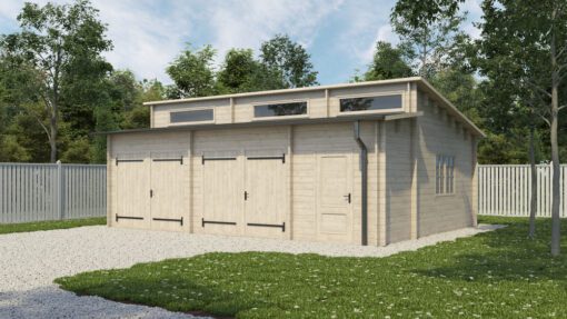 Dobbelt garage Favori 5.7 m x 7.7 m (43.7 m²)