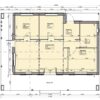 Bjælkehus Tulipa A (72 m²) - Plan