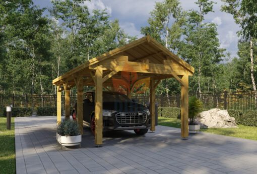 Carport 18 m²