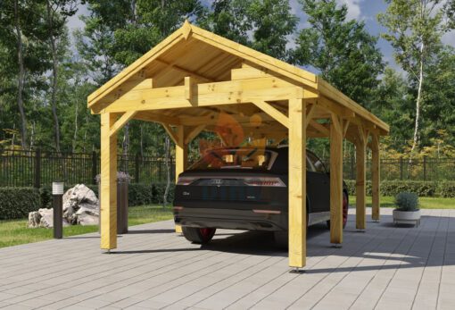 Carport 18 m²