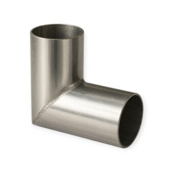 Rustfri stålrørsbøjninger til udvendig ovn (2 stk.)