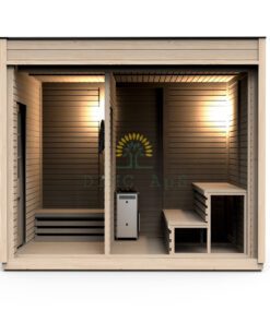 Sauna 3m x 2m