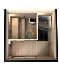 Sauna 3m x 3m