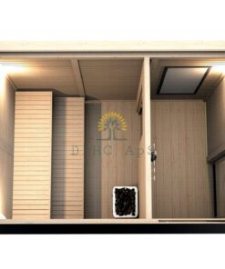 Sauna 2m x 3m