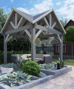 Lysthus Pergola 02 (3 m x 3 m)