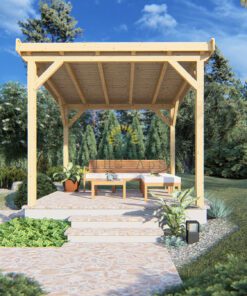 Lysthus Pergola 05 (3 m x 3 m)