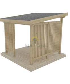 Lysthus Pergola 01 (3 m x 3 m)