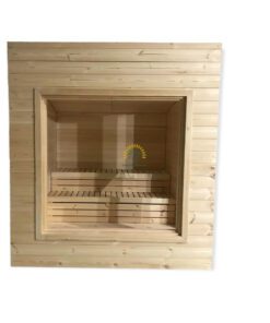 Moderne sauna 2.3 m x 2.3 m