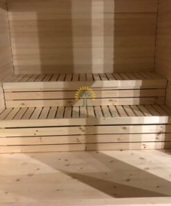 Moderne sauna 2.3 m x 2.3 m