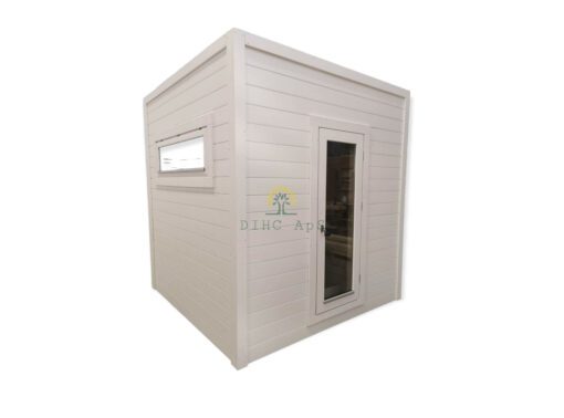 Moderne sauna 2.3 m x 2.3 m