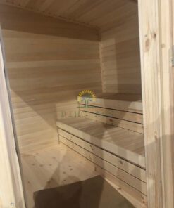 Moderne sauna 2.3 m x 2.3 m