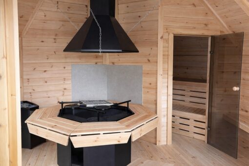Grill saunahytte 16.5 m²