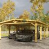 Stærk carport Hercules (8 m x 5 m)