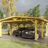 Stærk carport Hercules (8 m x 5 m)