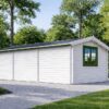 Carport med Redskabsrum 30 m² (4 m x 7,5 m)