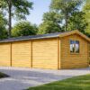 Carport med Redskabsrum 30 m² (4 m x 7,5 m)