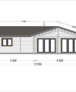 Feriehus ADELE (44 + 44mm), 68 m²