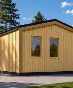 ANGELA 43 m² Træhytte til Have og Fritid