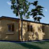 Sommerhus SELENE 63 m² (44 mm + træbeklædning)