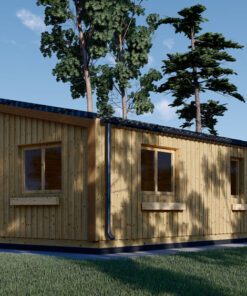 Sommerhus SELENE 63 m² (44 mm + træbeklædning)