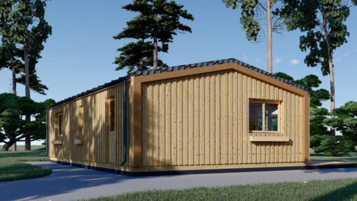 Sommerhus SELENE 63 m² (44 mm + træbeklædning)