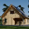 Sommerhus DORIS (44+44 mm), 80 m²