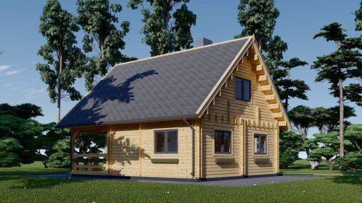 Sommerhus DORIS (44+44 mm), 80 m²