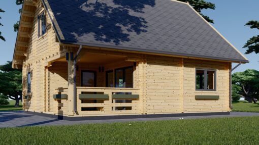 Sommerhus DORIS (44+44 mm), 80 m²