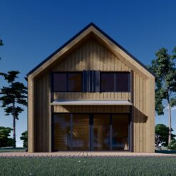 2 etagers sommerhus INGRID 170 m² (44 mm + træbeklædning)