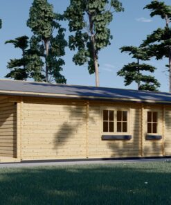 Sommerhus LINCOLN (66 mm), 6×12 m, 72 m²