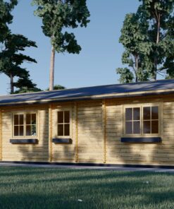 Sommerhus LINCOLN (66 mm), 6×12 m, 72 m²