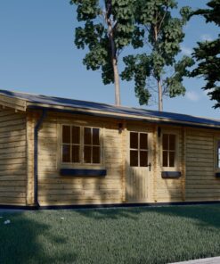 Sommerhus LINCOLN (66 mm), 6×12 m, 72 m²