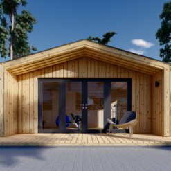 Havehuse PIA 15 m² (34 mm + 19 mm træbeklædning)