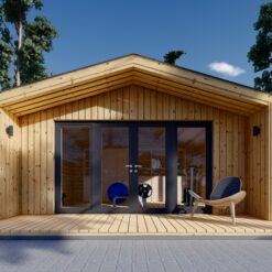 Havehuse PIA 25 m² (34 mm + 19 mm træbeklædning)