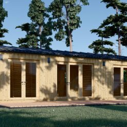 Sommerhus SELENE 63 m² (44 mm + træbeklædning)