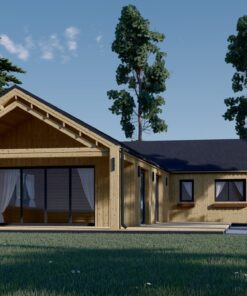 Sommerhus TESSA 130 m² (44 mm + træbeklædning)