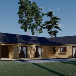 Sommerhus TESSA 130 m² (44 mm + træbeklædning)
