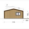 Sommerhus SELENE 63 m² (44 mm + træbeklædning)