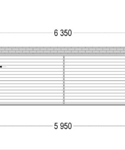 Havehuse STRONGHOLD (44 mm), 3×6 m