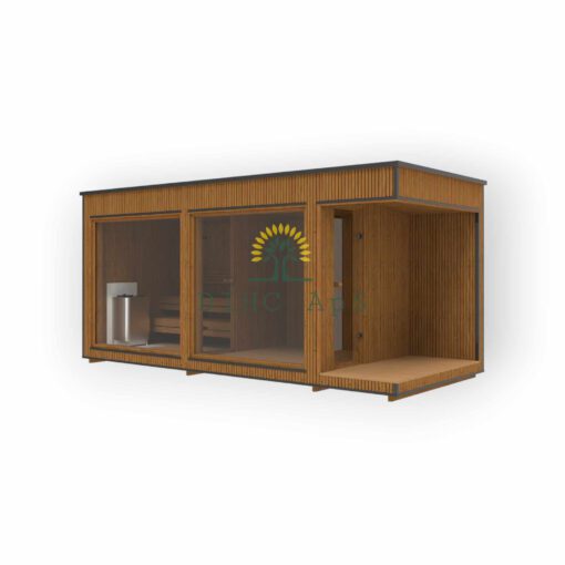 Luksus sauna 2.3 m x 5.4 m