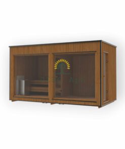 Luksus sauna 2.3 m x 4.4 m