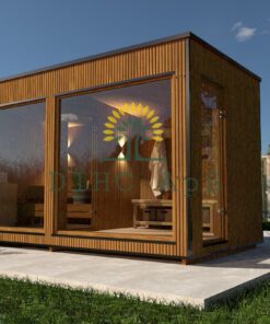 Luksus sauna 2.3 m x 4.4 m