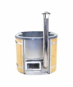 Acryl Ofuro badekar 120 × 190 cm med integreret ovn