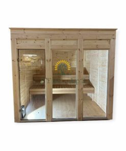 Øko sauna 2.4 m x 2.4 m