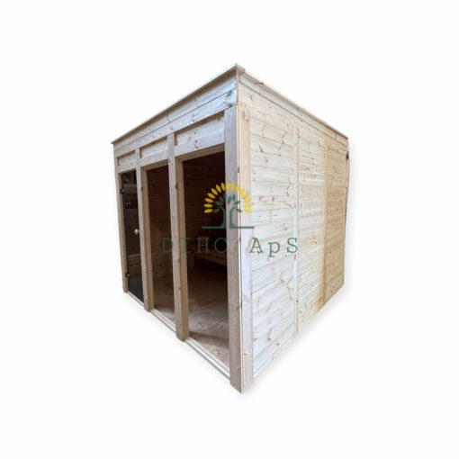 Øko sauna 2.4 m x 2.4 m