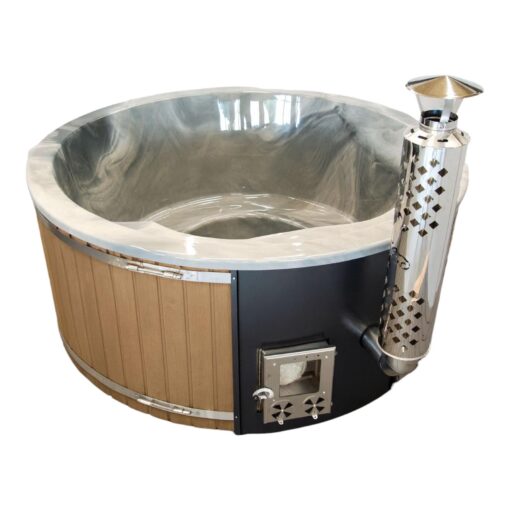 Vildmarksbad med Akrylindsats Ø1.8 / Ø2 m