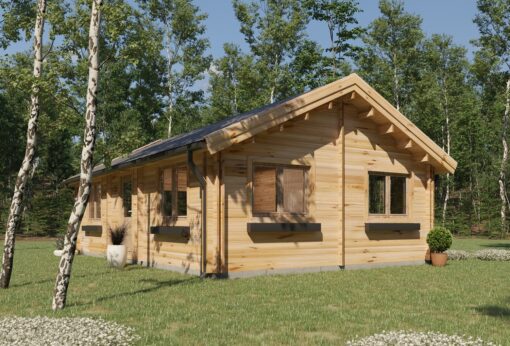 Bjælkehytte - Woodland 54 m²