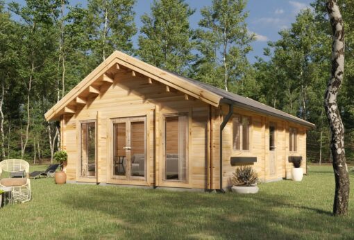 Bjælkehytte - Woodland 54 m²