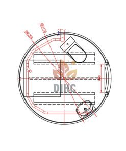 Camping bruser + WC - plan 2