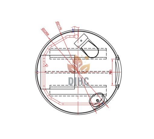 Camping bruser + WC - plan 2